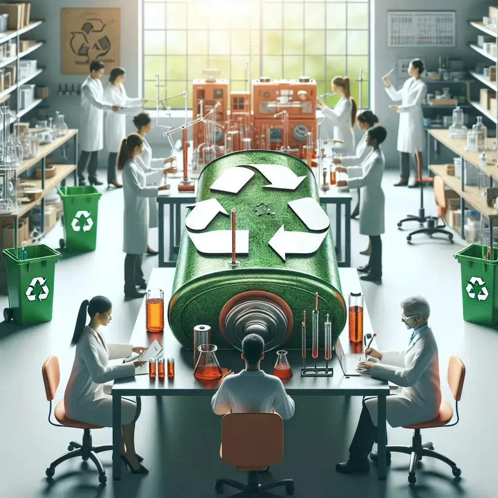 "Startups españolas innovan en sostenibilidad al desarrollar baterías reciclables utilizando materiales nacionales, destacando el avance en la tecnología verde."